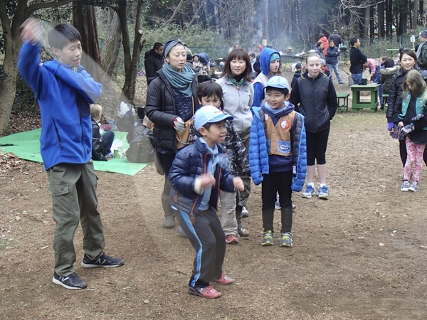 新年恒例の餅つき大会の活動写真