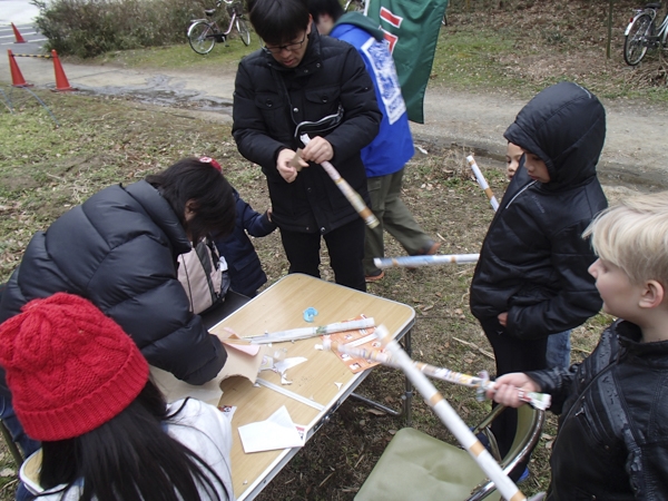 新年恒例の餅つき大会の活動写真