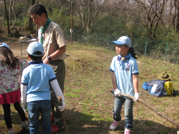 日野２団ビーバー隊活動写真その19