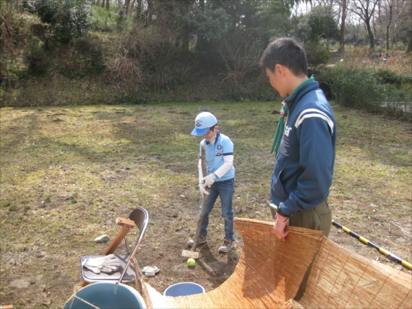 日野２団ビーバー隊活動写真その68