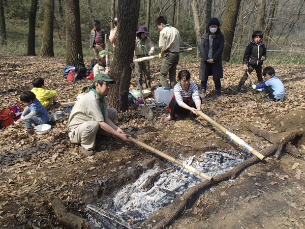 日野２団ビーバー隊活動写真その38