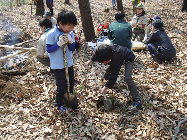 日野２団ビーバー隊活動写真その40