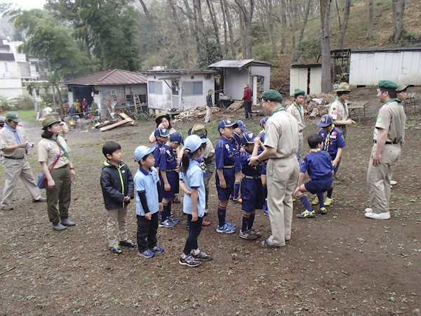 日野２団ビーバー隊活動写真その1