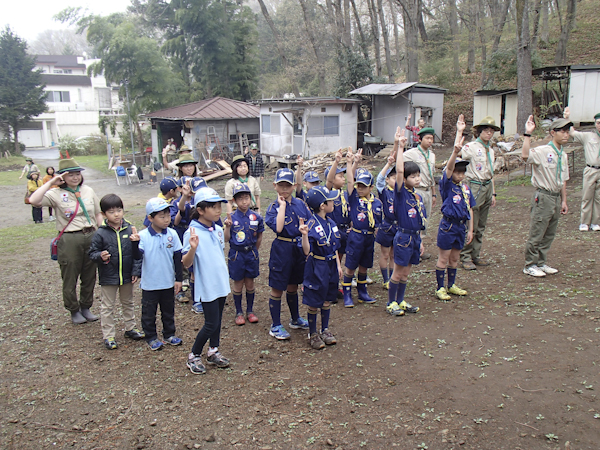 日野２団ビーバー隊活動写真その9