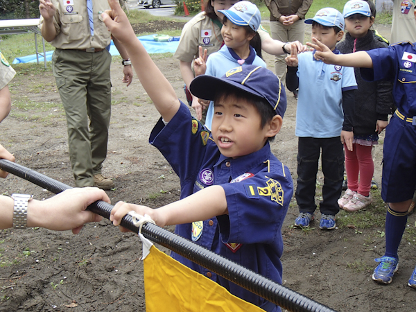 日野２団ビーバー隊活動写真その43