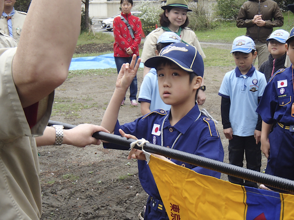 日野２団ビーバー隊活動写真その47