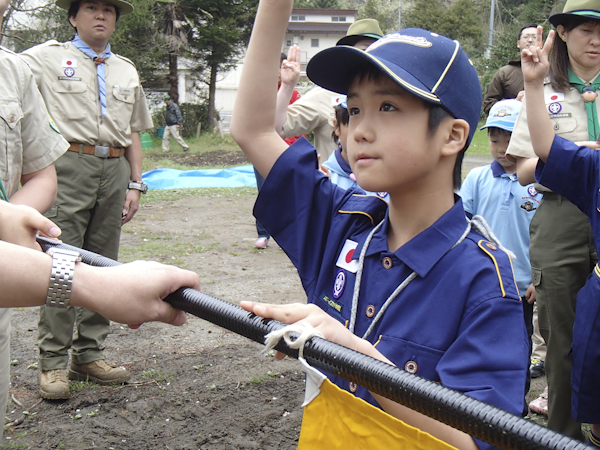 日野２団ビーバー隊活動写真その48