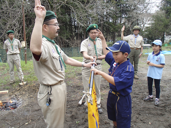 日野２団ビーバー隊活動写真その58