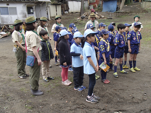 日野２団ビーバー隊活動写真その74