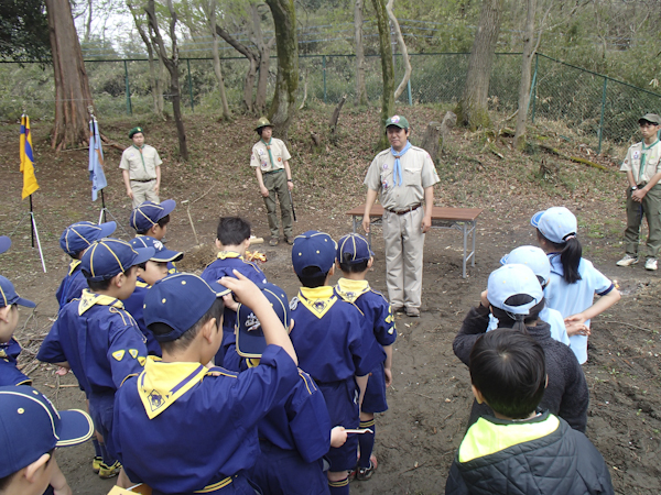 日野２団ビーバー隊活動写真その76