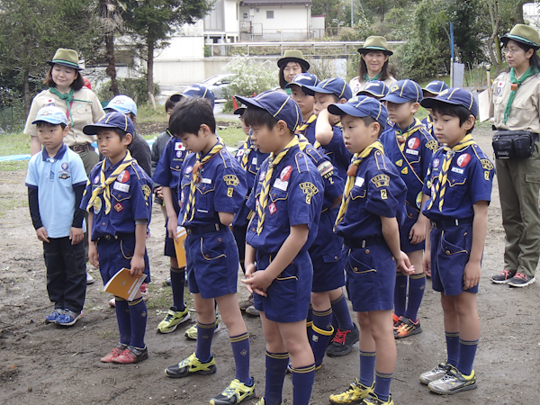 日野２団ビーバー隊活動写真その77