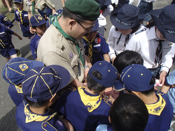 日野２団ビーバー隊活動写真その27