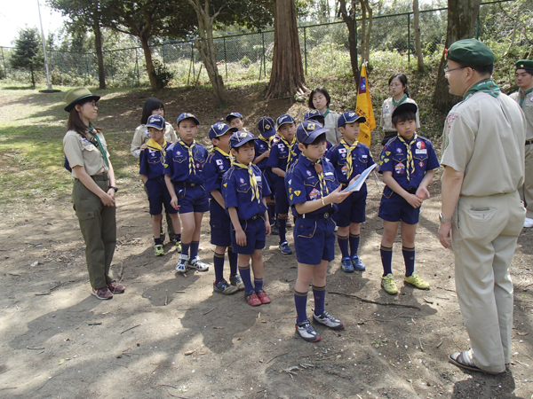 日野２団ビーバー隊活動写真その57