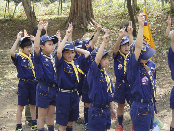 日野２団ビーバー隊活動写真その58