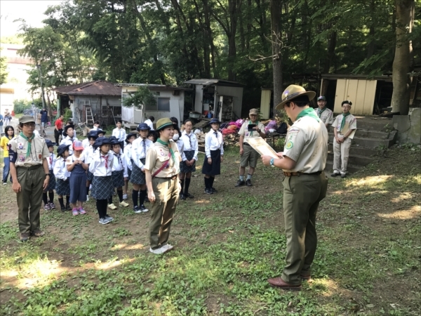 日野２団ビーバー隊活動写真その4