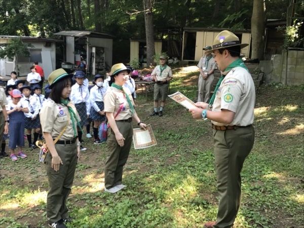 日野２団ビーバー隊活動写真その6