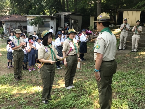 日野２団ビーバー隊活動写真その7