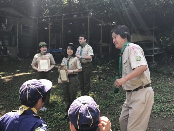 日野２団ビーバー隊活動写真その10