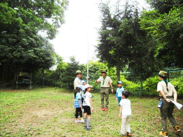 日野２団ビーバー隊活動写真その1