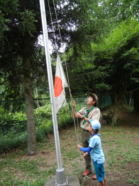 日野２団ビーバー隊活動写真その5