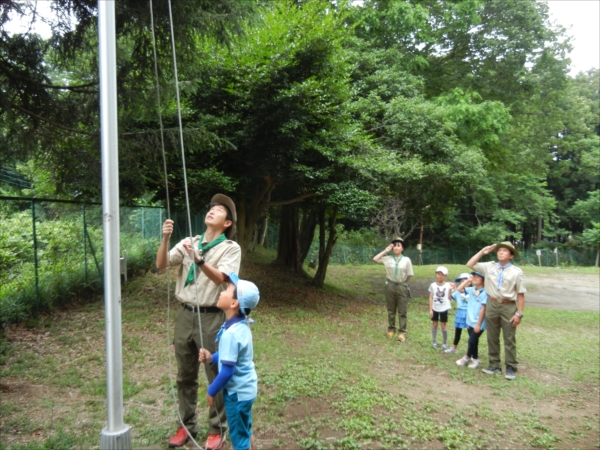 日野２団ビーバー隊活動写真その6