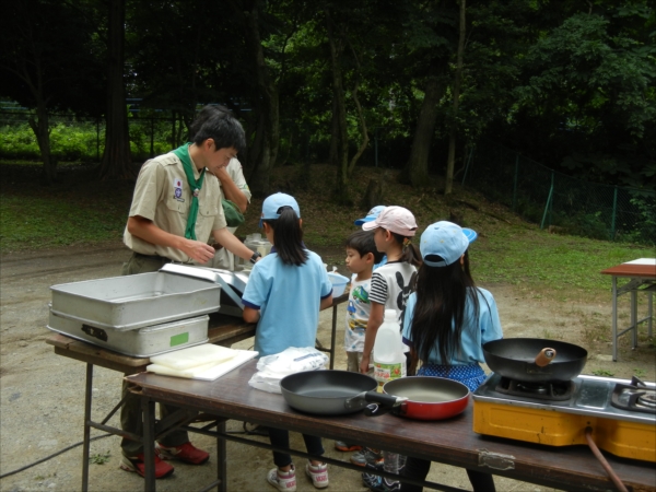 日野２団ビーバー隊活動写真その17