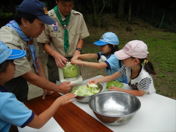 日野２団ビーバー隊活動写真その19