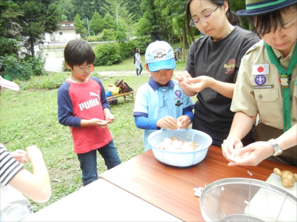 日野２団ビーバー隊活動写真その23