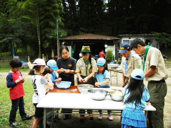 日野２団ビーバー隊活動写真その24