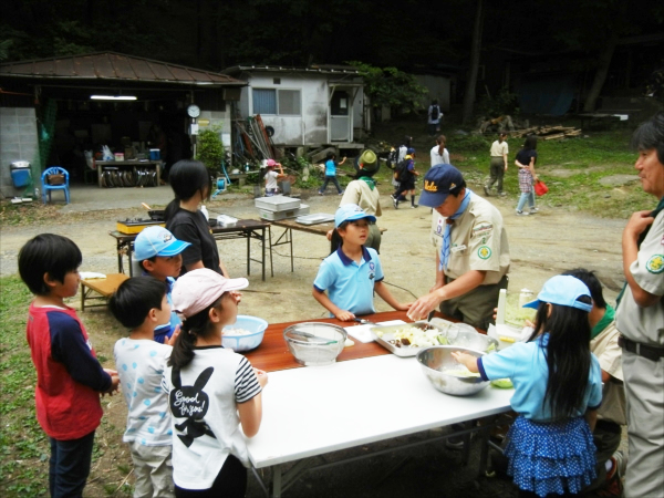 日野２団ビーバー隊活動写真その32