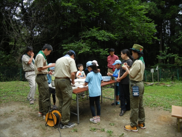 日野２団ビーバー隊活動写真その33