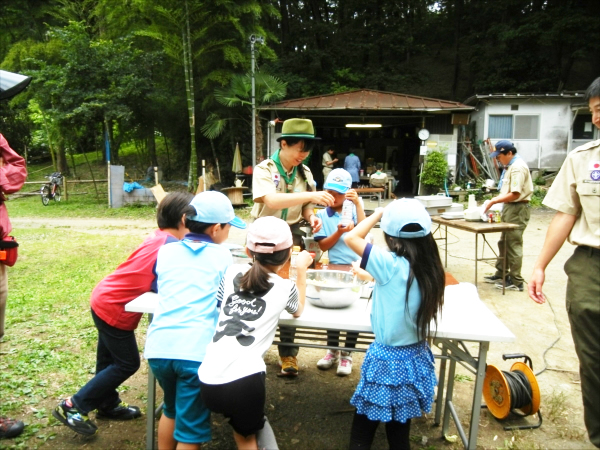 日野２団ビーバー隊活動写真その42