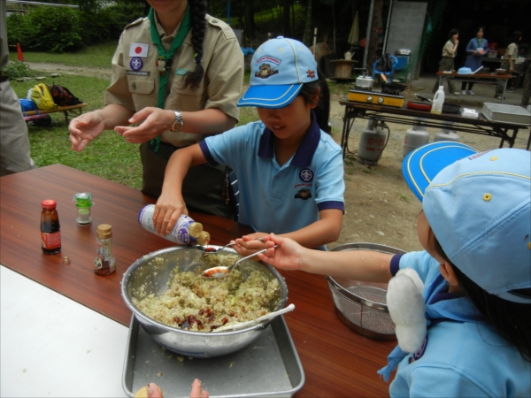 日野２団ビーバー隊活動写真その44