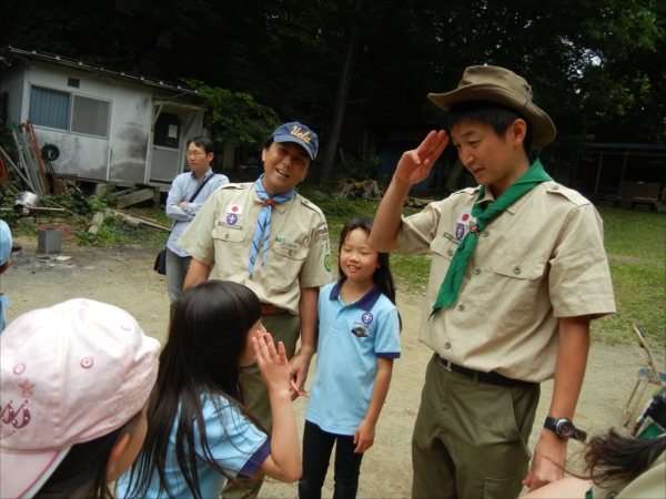 日野２団ビーバー隊活動写真その87