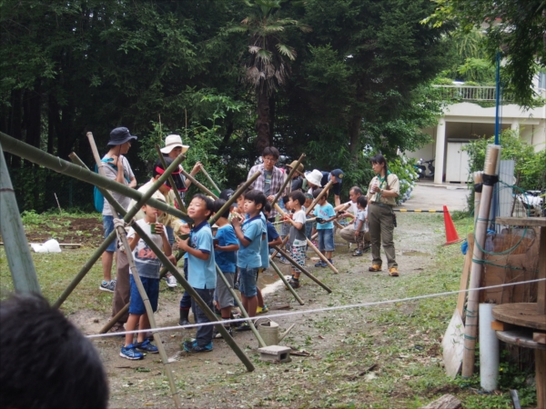 日野２団ビーバー隊活動写真その57