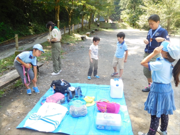 日野２団ビーバー隊活動写真その14