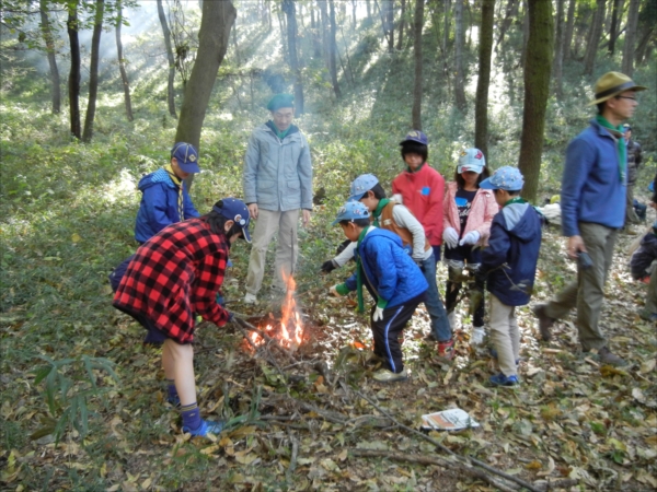 日野２団ビーバー隊活動写真その50