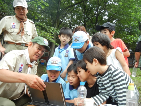 日野２団ビーバー隊活動写真その5