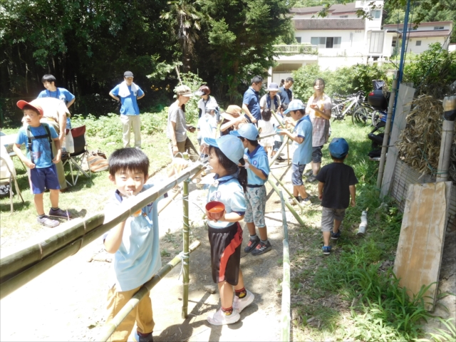 日野２団ビーバー隊活動写真その13