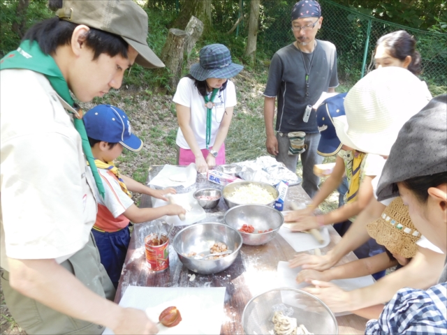 日野２団ビーバー隊活動写真その24