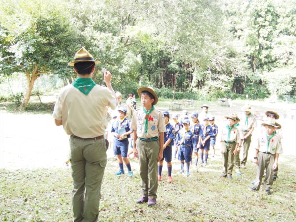 日野２団ビーバー隊活動写真その12