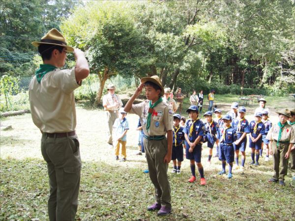 日野２団ビーバー隊活動写真その13