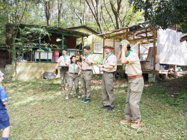 日野２団ビーバー隊活動写真その23