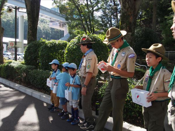 日野２団ビーバー隊活動写真その1