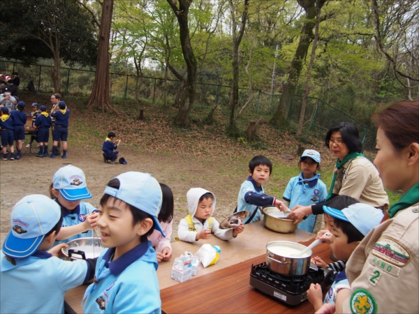 日野２団ビーバー隊活動写真その8