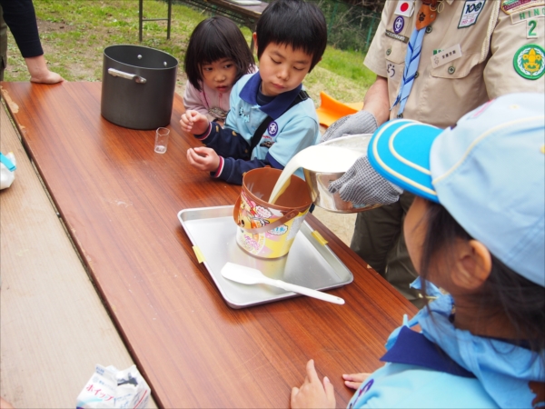 日野２団ビーバー隊活動写真その11