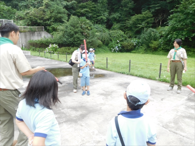 日野２団ビーバー隊活動写真その5