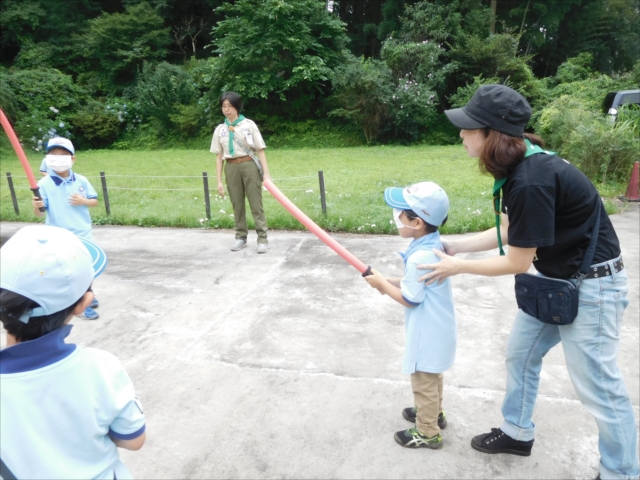 日野２団ビーバー隊活動写真その6