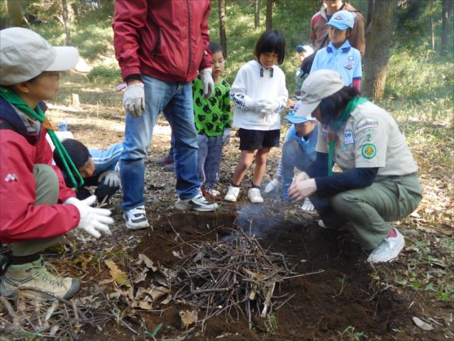 日野２団ビーバー隊活動写真その7