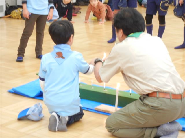 日野２団ビーバー隊活動写真その12